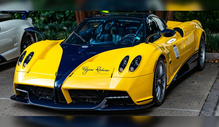 Million-Dollar Pagani Supercars Roar Into Downtown Nashville Tower