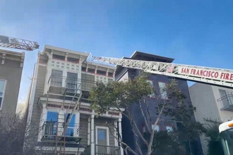 Mission Block Rocked By Guerrero Street Building Blaze