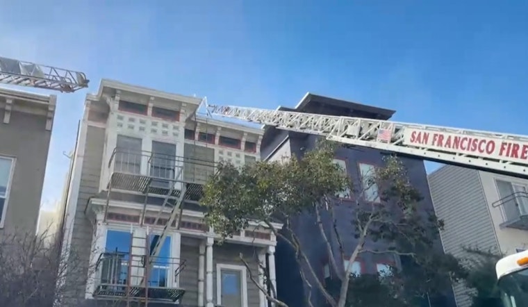 Mission Block Rocked By Guerrero Street Building Blaze