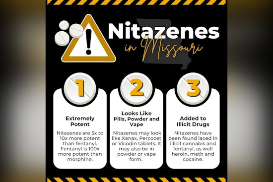 Missouri Sounds Alarm As Super‑Charged ‘Nitazene’ Opioids Creep Into Drug Supply
