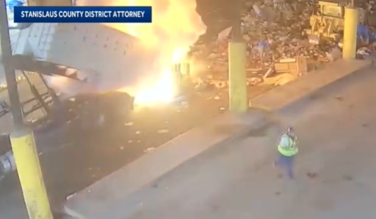 Modesto Hazmat Mayhem: Local Bosses Charged In Trash-Yard Blast