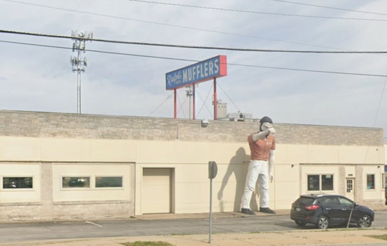 Beloved Indy Giant Mr. Bendo Crippled After Car Slams West 16th Street Icon