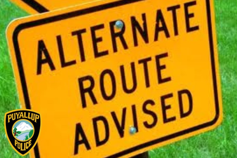 Mud Mess On East Pioneer Way Snarls Puyallup Commute