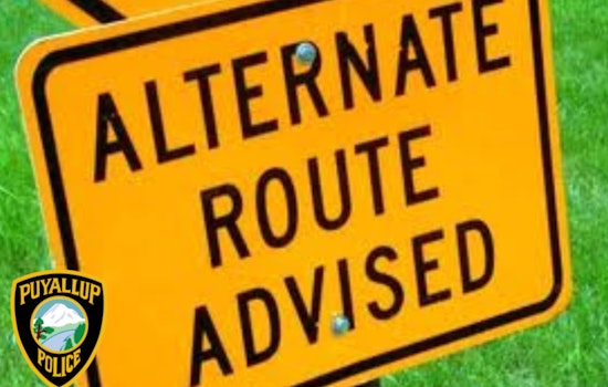Mud Mess On East Pioneer Way Snarls Puyallup Commute