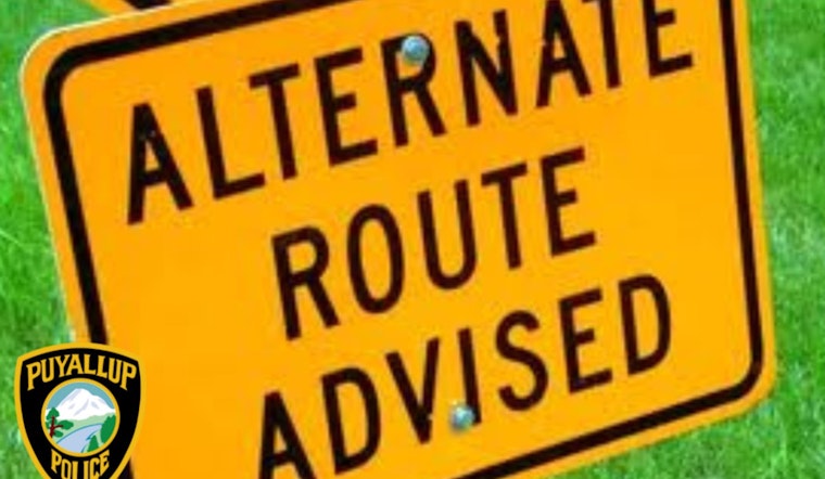 Mud Mess On East Pioneer Way Snarls Puyallup Commute