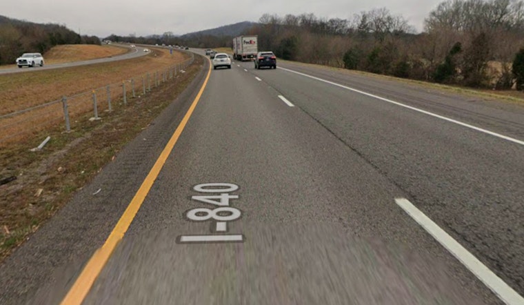 Murfreesboro Teen Killed in I-840 Head-On as Car Crosses Median