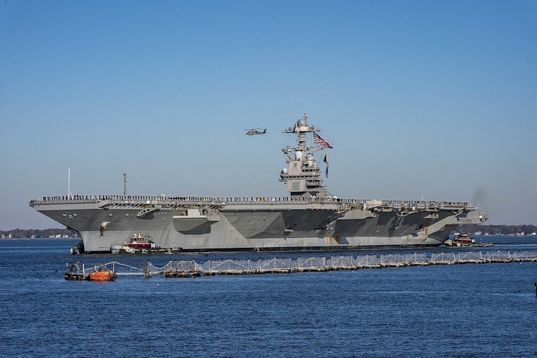 Navy Families On Edge As USS Gerald R. Ford Just Keeps Sailing