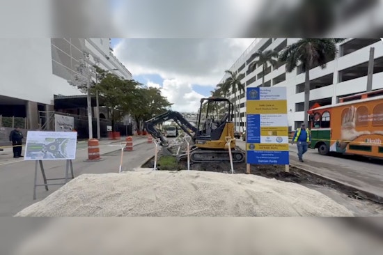North Bayshore Snarl Gets A Spin As Miami Digs In On New Traffic Circle