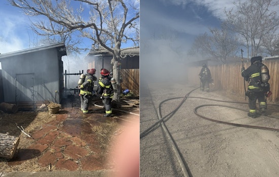 North Denver Blaze By I-70 Sends One Person To Hospital