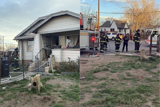 North Denver House Blaze Near 42nd and Fillmore Triggers Blast, Sends Resident to Hospital