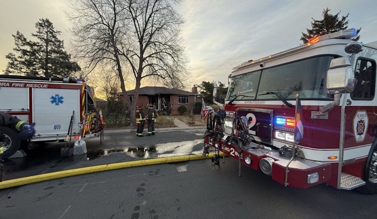 North Lansing Blaze Injures Two, Displaces Aurora Residents