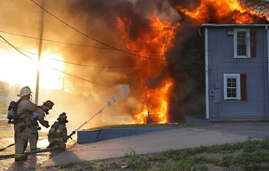 NW OKC Blaze Leaps From Outbuilding to Nearby Home