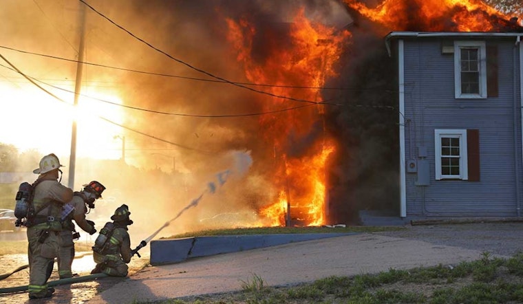 NW OKC Blaze Leaps From Outbuilding to Nearby Home