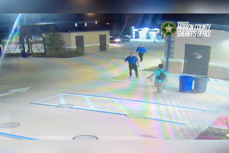 Ocala Car Wash Hero: Teen Drops Ax-Wielding Intruder As Cameras Roll