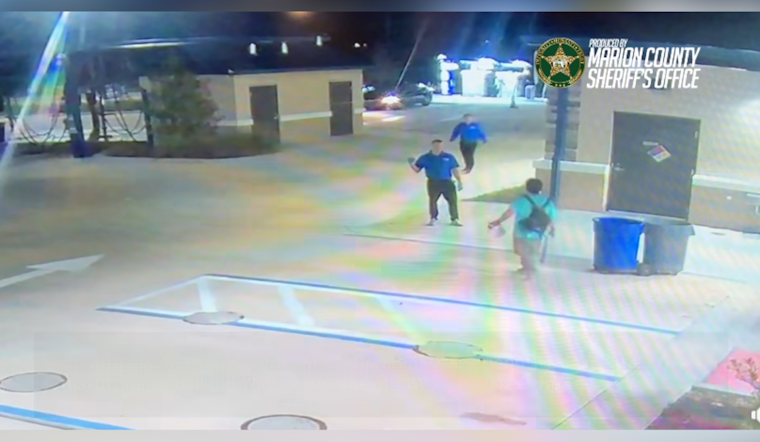 Ocala Car Wash Hero: Teen Drops Ax-Wielding Intruder As Cameras Roll
