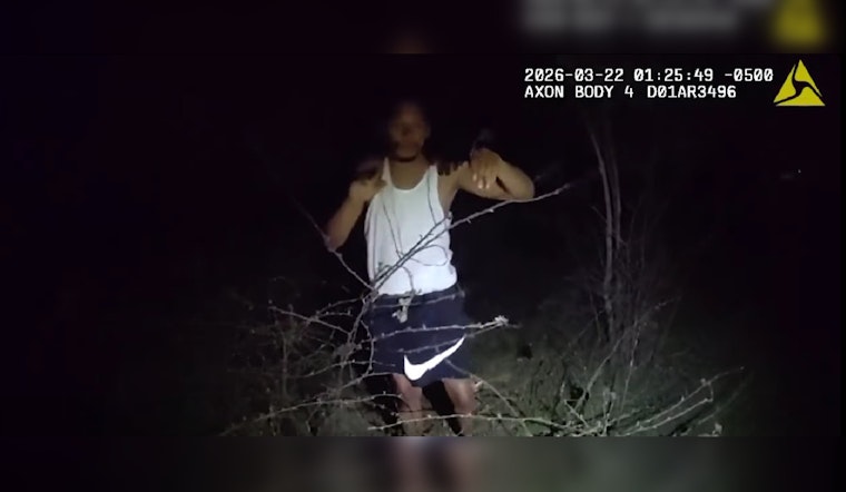 Oklahoma County DUI Chase Ends With Suspect Yelling 'I’m In Stickers' In Thorn Bushes