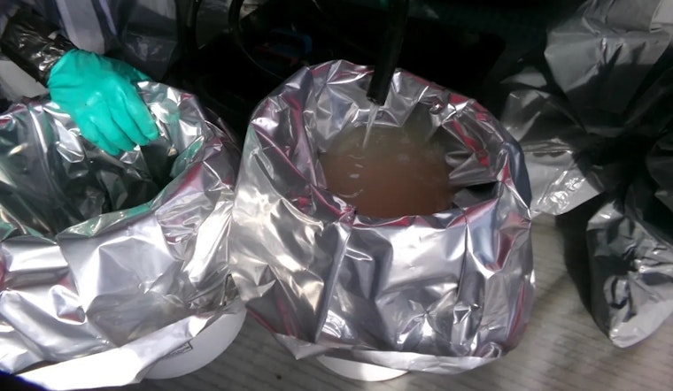 Otay Mesa Truck's Fuel Tank Packed With Nearly Half Ton of Liquid Meth