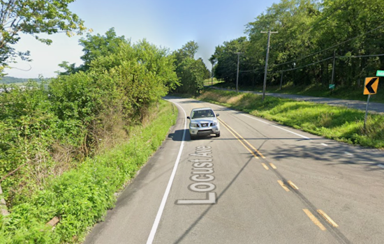 Overnight Hillside Collapse Shuts Locust Avenue Near I-79 In South Strabane
