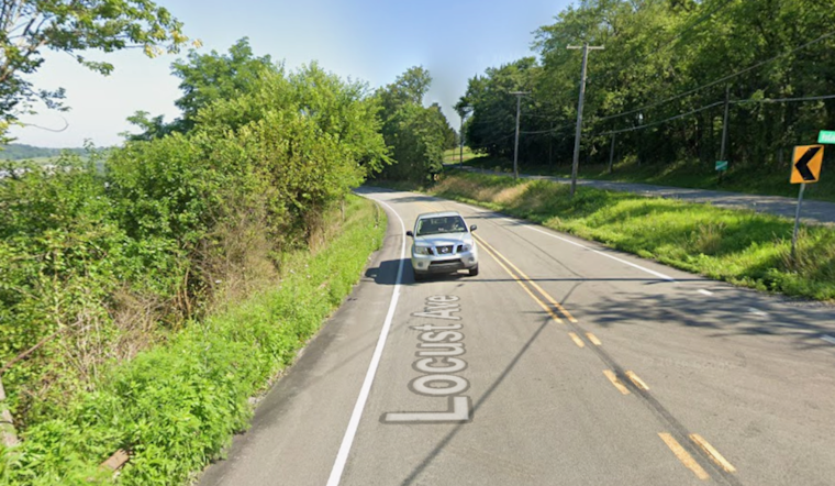 Overnight Hillside Collapse Shuts Locust Avenue Near I-79 In South Strabane