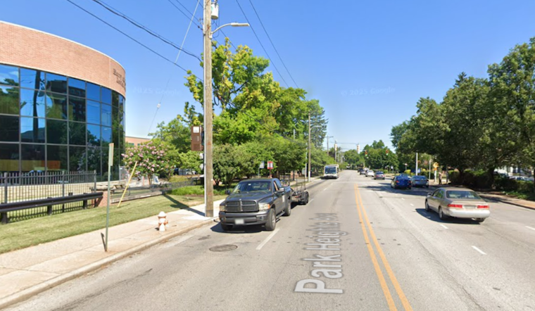 Park Heights Chaos As Cops End Chase With Crash And Loaded Gun Bust