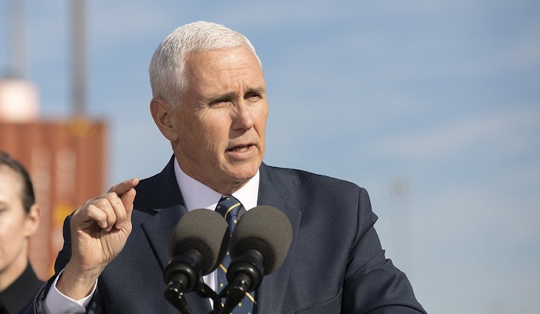 Pence Marches Into Downtown Knoxville To Headline Student Patriotism Symposium