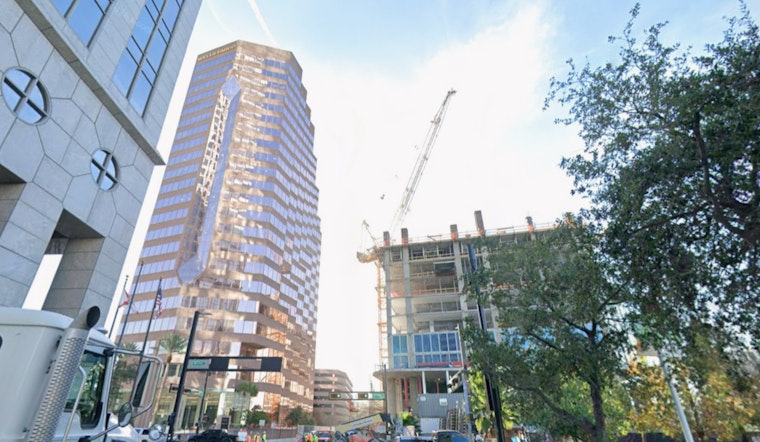 Pendry Tower Muscles Into Tampa Skyline Above The Riverwalk