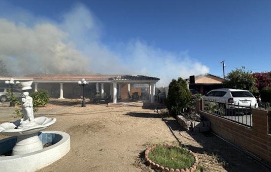 West Phoenix Double House Inferno Erupts Off Mcdowell Road