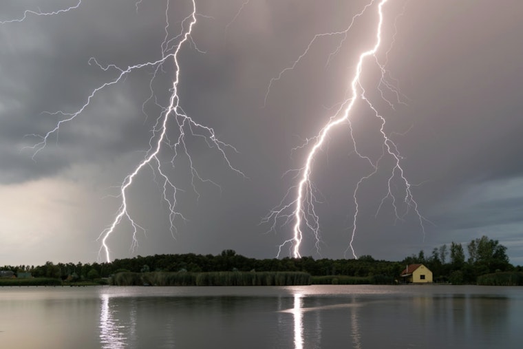 Piedmont Rocked As Lightning-Filled Storms Rip Through Saturday Night