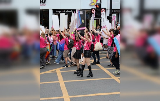 Pink Wave To Flood Barton Creek Square As Austin Cancer Walk Marches Back