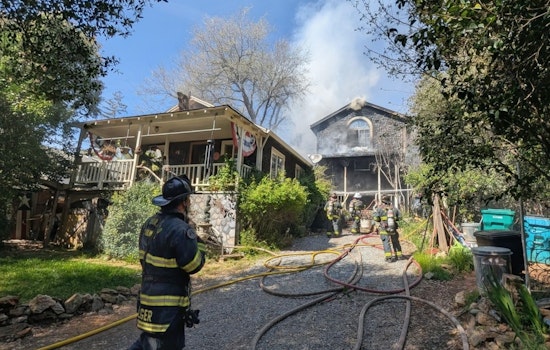 Placerville House Fire Shuts Canal Street, Scrambles School Routes