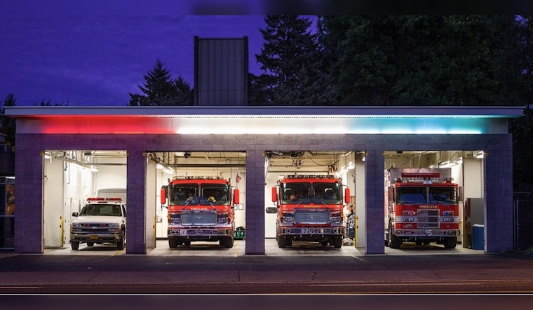 Portland Firefighters Beat Basement Blaze After First Floor Gives Way