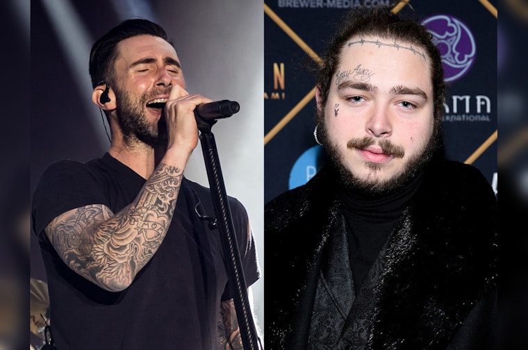 Post Malone, Maroon 5 Turn Austin F1 Weekend Into Pop Pit Stop