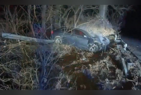 Pottawatomie Road Chase, Bodycam Shows Boozy Getaway End in Crash