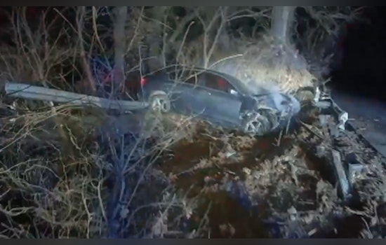Pottawatomie Road Chase, Bodycam Shows Boozy Getaway End in Crash