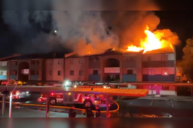 Pre-Dawn Inferno Rips Through Apartments Near 27th Avenue And Indian School