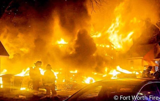 Predawn South Fort Worth Inferno Torches 5 Cars, Scorches Two Homes