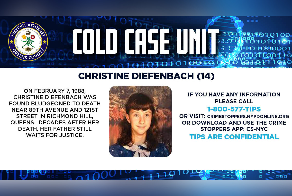 Queens DA Seeks Tips In 1988 Richmond Hill Murder
