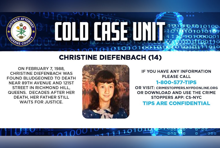 Queens DA Puts Heat Back On 1988 Slaying Of Richmond Hill Teen