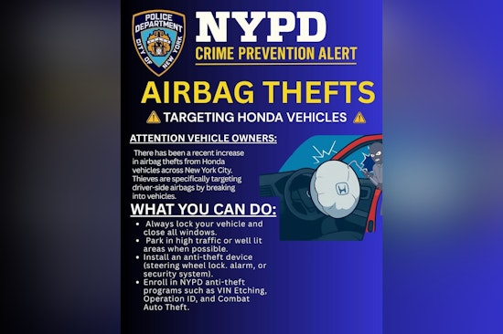 Queens Honda Owners Wake Up To Gutted Wheels As Airbag Crooks Strike