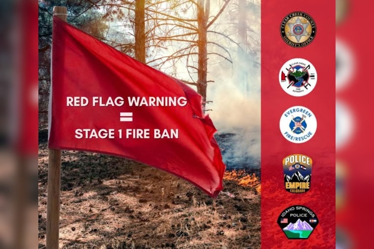 Red Flag Saturday Shuts Down Campfires Across Clear Creek County