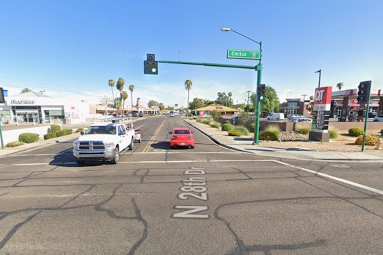 Red-Light Pickup Hurls Car Into Parked Semi, Killing Phoenix Woman In Pre-Dawn Crash