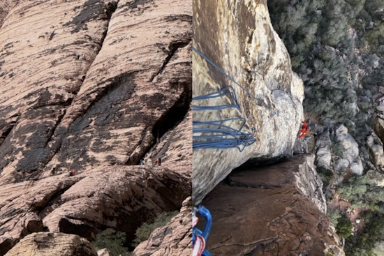 Red Rock Cliff Drama As Vegas Crews Race To Save Stranded Climbers