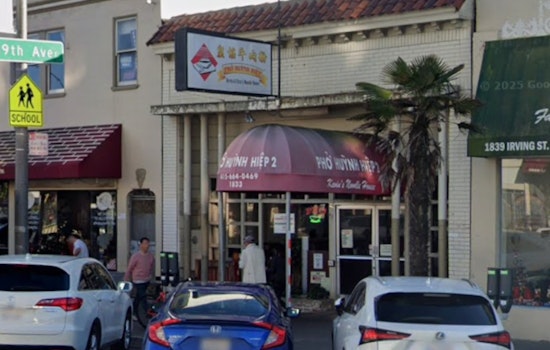 Roach Bust Shutters Inner Sunset Kevin's Noodle House Pho Favorite Overnight