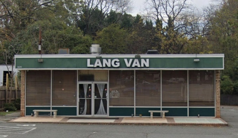 Roaches, Dirty Dishes Ding East Charlotte’s Michelin Darling Lang Van