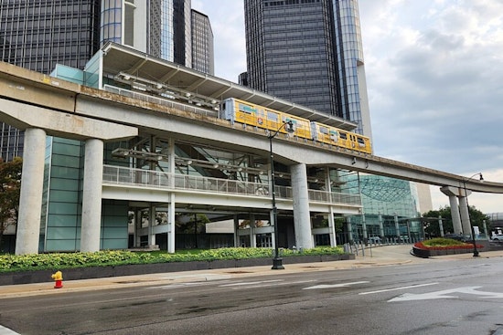 Rogue Metal Rips People Mover Cable, Brings Downtown Detroit Loop to a Halt