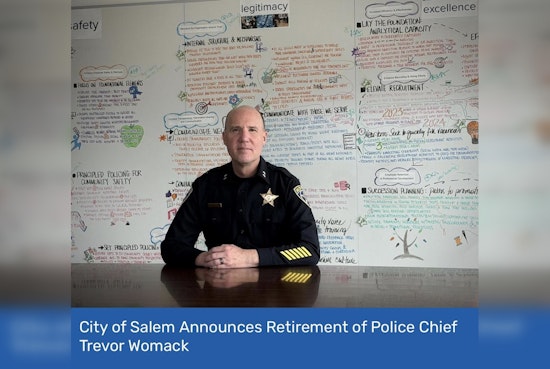 Salem Top Cop Trevor Womack Sets 2026 Exit, Launches Leadership Search