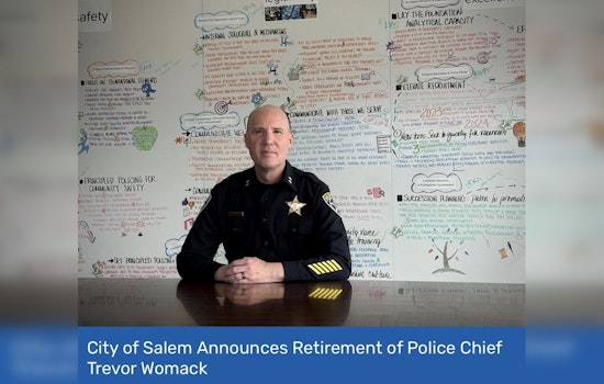 Salem Top Cop Trevor Womack Sets 2026 Exit, Launches Leadership Search