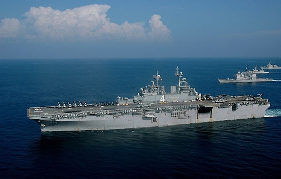 San Diego’s USS Boxer Slips Out Of Harbor On High-Tension Middle East Mission