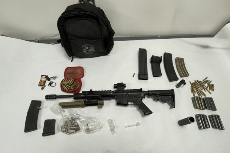 San Jose Cops Nab Wanted Felon Packing AR-15 in Busy Strip Mall Lot