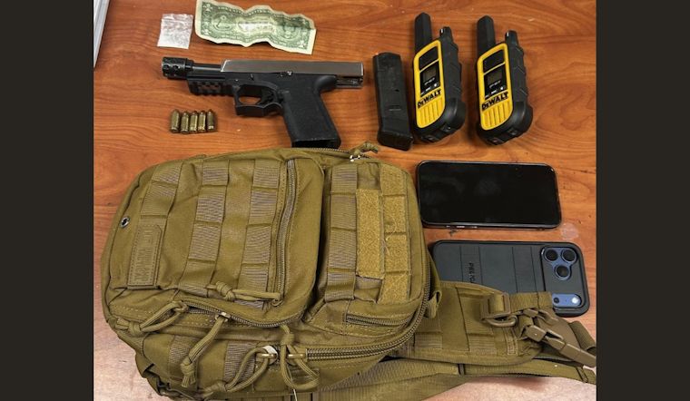 San Mateo Cops Find Ghost Gun In Diaper Bag, Bust Hit-and-Run Suspect At SFO